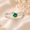 Leaves Engagement Ring, Matte Finish Engagement Ring Leaves Engagement Ring, Matte Finish Engagement Ring