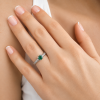 Leaves Engagement Ring, Matte Finish Engagement Ring Leaves Engagement Ring, Matte Finish Engagement Ring