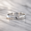 Hammered Mobius Wedding Ring, 4mm Minimalist Gold Mobius Wedding Band For Men Hammered Mobius Wedding Ring, 4mm Minimalist Gold Mobius Wedding Band For Men