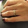 Diamond Knot Ring, Infinity Knot Ring
