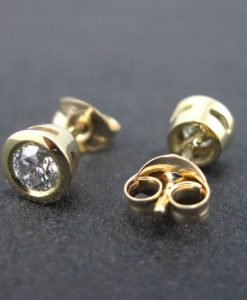 Diamond Stud Earrings, Simple Diamonds Earrings
