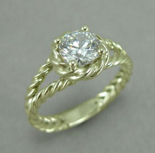 1Ct Oval Cut Lab Grown-CVD Diamond Halo Engagement Ring