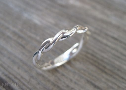 Infinity Wedding Ring, Wedding Infinity Ring