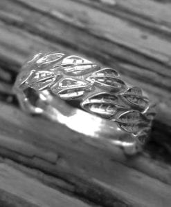 Leaf Wedding Ring, Leaf Ring