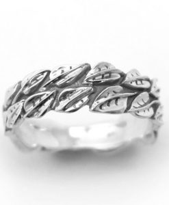 Leaf Wedding Ring, Leaf Ring