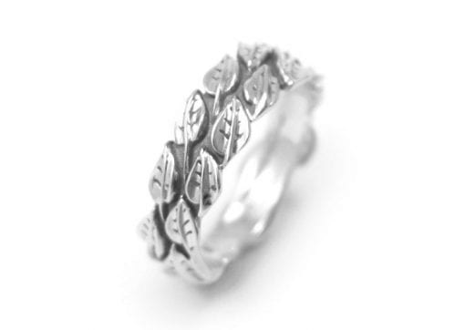Leaf Wedding Ring, Leaf Ring