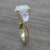 Opal Engagement Ring, Moonstone Engagement Ring