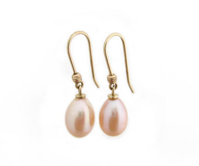 Buy Estele Gold Plated Charming Pearl Drop Earrings with Austrian Crystals  for Women Online