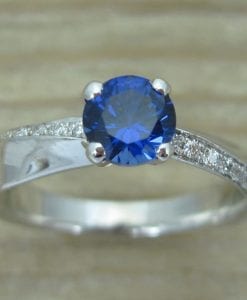 Sapphire  Engagement Ring,  Sapphire Ring