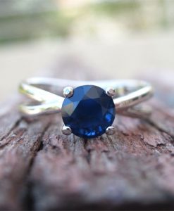 Sapphire Engagement Ring, Sapphire Ring
