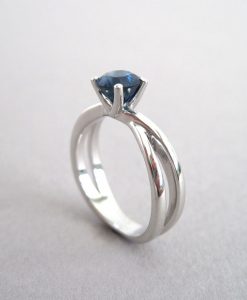 Sapphire Engagement Ring, Sapphire Ring