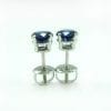 Sapphire Stud Earrings, Sapphire Earrings