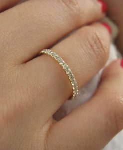 Stackable Diamond Eternity Band, Diamond Eternity Ring