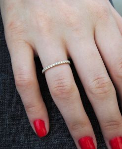 Stackable Diamond Eternity Band, Diamond Eternity Ring