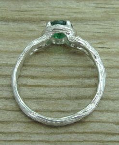 Twig Emerald Engagement Ring, Alternative Engagement Ring
