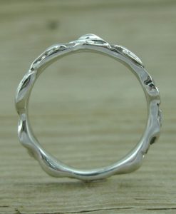 Wedding Leaf Ring, Leaf Wedding Ring