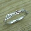 Wedding Leaf Ring, Leaf Wedding Ring