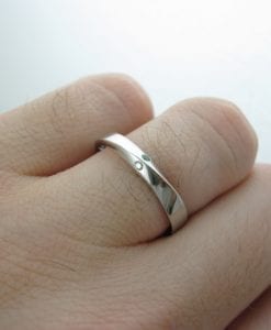 Wedding Ring, 4.5mm Mobius Wedding Band