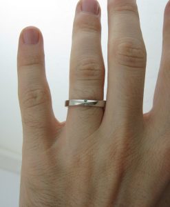 Wedding Ring, 4.5mm Mobius Wedding Band