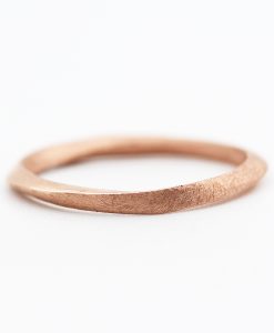 Wedding Band Set, His And Hers Mobius Wedding Ring Set - Image 10
