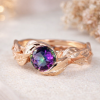 mystic topaz ring