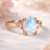 Antique-Style-Moonstone-Engagement-Ring-14k-White-Gold-Diamond-Accents-Oval-Vintage-Art-Deco-