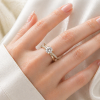 1 Carat Lab Grown Diamond Infinity Knot Engagement Ring