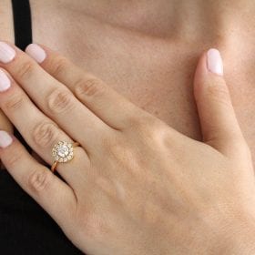 Diamond Engagement Ring, Vintage Engagement Ring
