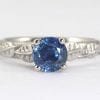 Engagement Ring, Natural Sapphire Ring