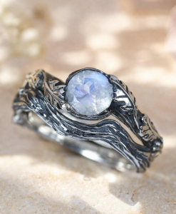 Moonstone ring