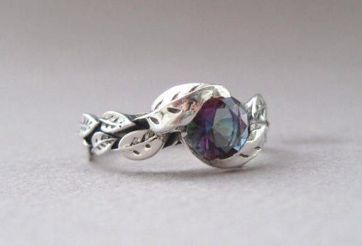 Mystic Topaz Ring in Sterling Silver – Madelynn Cassin Designs
