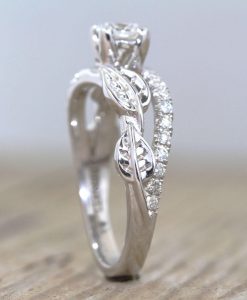 Nature Engagement Ring, Twig Engagement Ring