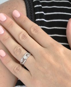 Nature Engagement Ring, Twig Engagement Ring