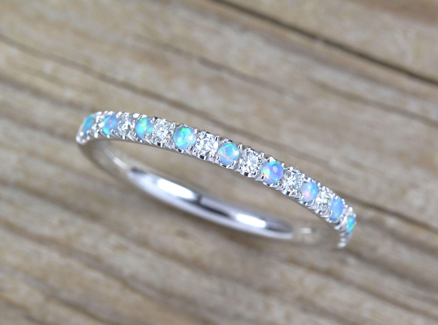 Oval Diamond Eternity Band | Sylvie Jewelry Diamond Wedding Bands