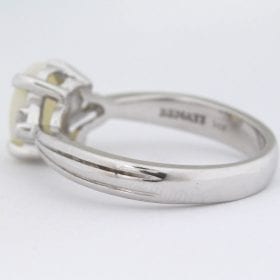 Opal Ring, Vintage Antique Opal Engagement Ring