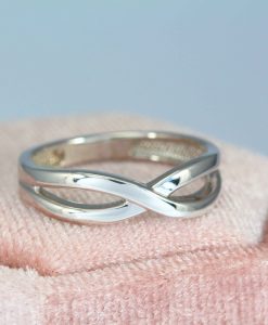 Silver Infinity Ring, Infinity Knot Silver Ring - Image 7