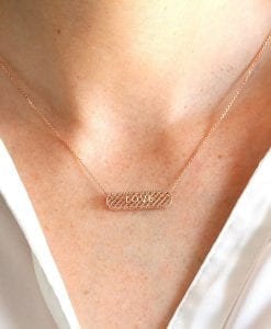 Rose Gold Necklace For Women