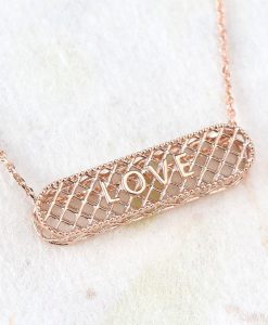 Rose Gold Necklace For Women