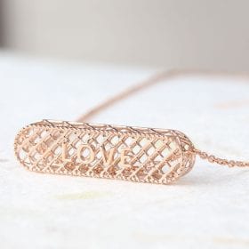 Rose Gold Necklace For Women