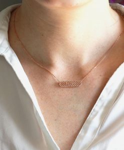 Rose Gold Necklace For Women