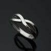 Sterling Silver Friendship Ring, Infinity Knot Promise Ring