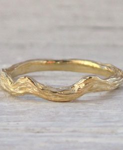 Twig Wedding Band, Branch Ring