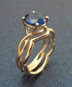Wedding Rings Set, Wedding Band Set