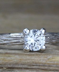 Alternative engagement ring, Nature inspired ring - Image 2