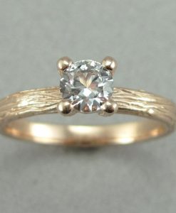 Alternative engagement ring, Nature inspired ring - Image 10