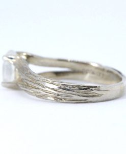 Moonstone Engagement Ring, Moonstone Ring - Image 7