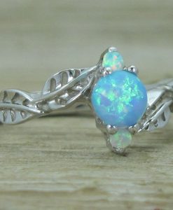 Opal Wedding Set, Opal Bridal Set - Image 2