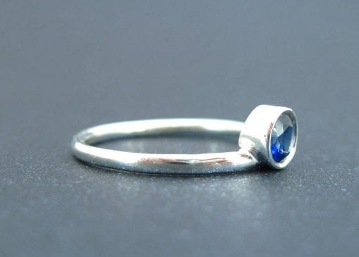 Sapphire Promise Ring, Sapphire Ring