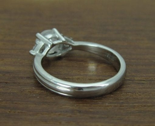 Vintage Rainbow Moonstone Engagement Ring, Antique Moonstone Anniversary Ring