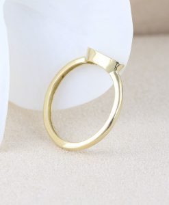 Gold Oval Signet Ring, Personalized Engraved Ring Gold Ring Name Ring Custom Name Jewelry Initials Ring Stacking Ring - Image 9